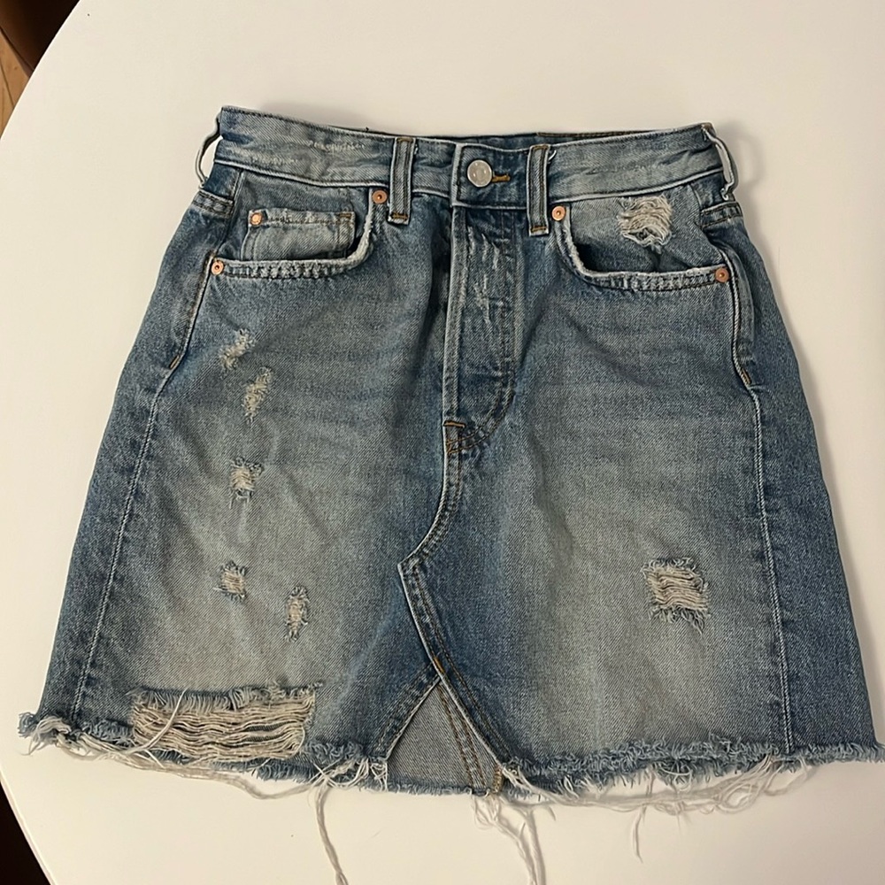 Denim Jean skirt